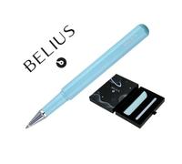 Roller y funda de similpiel belius space b color minimalista azul tinta azul caja de diseño - BB281