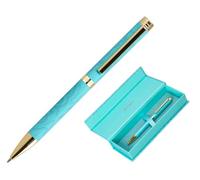 BELIUS Bolígrafo Roller Wild West Tinta Azul con caja de diseño (Turquesa)