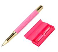 BELIUS Bolígrafo Roller Wild West Tinta Negra con caja de diseño (Rosa)