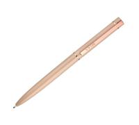 Belius Boligrafo rose aluminio color burdeos oro rosa tinta azul caja de diseño.