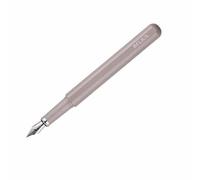 Pluma y funda de similpiel belius space b color minimalista gris tinta azul caja de diseño - BB286