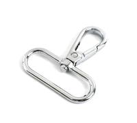 Belivceng 30 hebillas de correa con cierre de langosta giratorio, mosquetón de metal para llavero de bolso y clip de cinturón de cincha.,Estilo C,32 mm