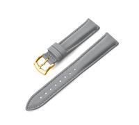 Belivceng Correa de reloj de tela de lona - Pulsera deportiva impermeable de 18 mm, 19 mm, 20 mm y 22 mm. Accesorio universal.,Oro grisáceo,18 mm