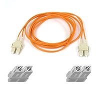 Belkin 1m SC - SC Cable de Fibra optica OFC Naranja - Cable de Fibra óptica (1 m, OFC, SC, SC, Male Connector/Male Connector, Naranja)