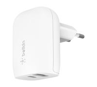 Belkin 37W USB-C 3.0 25W + USB 12W cargador rápido compacto blanco