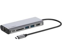 BELKIN Adaptador USB-C 6 en 1 Multipuerto con HDMI y Lector SD