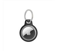 Belkin AirTag - Funda reflectante con llavero, soporte seguro para etiqueta de aire con accesorio resistente a los arañazos, color negro