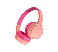 Belkin AUD002BTPKV3 Auriculares Bluetooth Supraaural USB-C Kids Rosa