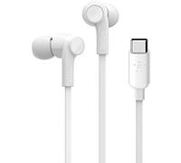 Belkin - ROCKSTAR Auriculares Alámbrico Dentro de oído Llamadas/Música USB Tipo C Blanco