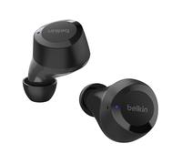 Belkin auriculares True Wireless SoundForm Bolt, inalámbricos con 28 horas de autonomía y modo mono, resistencia IPX4 frente al agua y el sudor, Bluetooth, micrófono, para iPhone, Galaxy y otros
