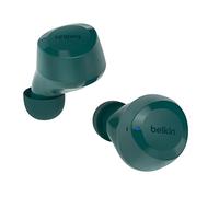 Belkin auriculares True Wireless SoundForm Bolt, inalámbricos con 28 horas de autonomía y modo mono, resistencia IPX4 frente al agua y el sudor, Bluetooth, micrófono, para iPhone, Galaxy y otros