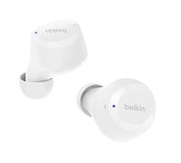 Belkin auriculares True Wireless SoundForm Bolt, inalámbricos con 28 horas de autonomía y modo mono, resistencia IPX4 frente al agua y el sudor, Bluetooth, micrófono, para iPhone, Galaxy y otros