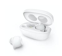Belkin auriculares True Wireless SoundForm Immerse, Hybrid ANC, carga inalámbrica, IPX5 de resistencia al sudor y el agua, funciones red Buscar de Apple y Enviar un Ping a mis Auriculares, blancos