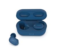 Belkin auriculares True Wireless SOUNDFORM Play preconfiguraciones de ecualización, certificación IPX5 de resistencia frente al sudor y el agua, 38 horas de autonomía, iPhone, Galaxy, y otros, azules