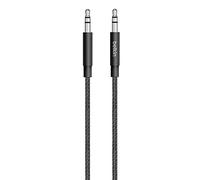 Belkin AV10164bt04-BLK - Cable auxiliar Mixit (metálico, 1.2 m largo, para Samsung Galaxy S7/S7 Edge) negro metálico