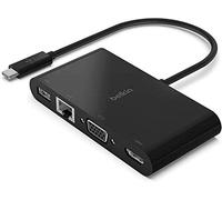 Belkin avc004btbk base para portátil y replicador de puertos usb 3.2