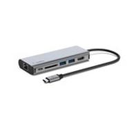 Belkin AVC008BTSGY base para portátil y replicador de puertos USB 3.2 Gen 1 (3.1 Gen 1) Type-C Negro, Gris