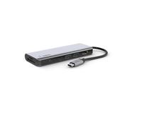 Belkin - Hub USB-C multipuerto 7 en 1 (con HDMI 4K, USB-C, 2 USB-A, puerto de audio de 3.5 mm, ranura para SD 3.0 y micro-SD 3.0, para MacBook Pro, MacBook Air, iPad Pro, XPS y otros)
