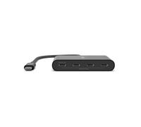 HUB USB 3.2 BELKIN AVC018BTBK 4 PUERTOS USB-C GEN2 PD 100W NEGRO AVC018BTBK