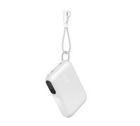 Belkin Batería Externa Carga Rápida, Power Bank 10000mah, Dos Puertos USB-C, Pantalla Digital, Carga de 20 W, para iPhone 16 y 15 Series, Samsung Galaxy S25, S24, Pixel 9, iPad y Otros, Blanco