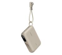 Belkin Batería Externa Carga Rápida, Power Bank 10000mah, Dos Puertos USB-C, Pantalla Digital, Carga de 20 W, para iPhone 16 y 15 Series, Samsung Galaxy S25, S24, Pixel 9, iPad y Otros, Arena