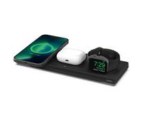 Belkin BOOST↑CHARGE PRO Auriculares, Smartphone, Reloj inteligente Negro Cargador inalámbrico Carga rápida Interior
