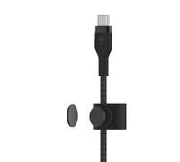 Cable usb tipo c belkin 3m - macho - macho - negro - trenzado