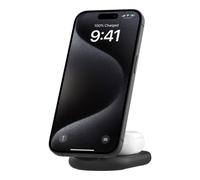 Belkin - BoostCharge Auriculares, Smartphone Negro USB Cargador inalámbrico Carga rápida Interior - WIZ028VFBK