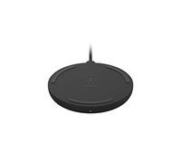 Belkin - BoostCharge Base de carga inalámbrica de 10 W, certificación Qi para iPhone, Samsung, Google y otros, fuente de alimentación de pared no incluido, negro