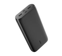 Belkin BoostCharge Batería Externa 26000 mAh Carga Rápida USB - Negro | Power Bank de 26000 mAh, 2 Puertos USB-C y 2 USB-A, 32 W, Con Plástico Reciclado y Autorizada como Equipaje de Mano
