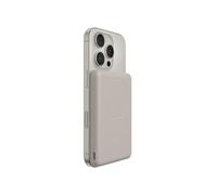 Belkin BoostCharge - Batería Externa magnética de 5000 mAh, Cargador portátil Delgado con Anillo magnético y Puerto USB C, batería para iPhone, Galaxy, Pixelsnap, iPad, Tableta, Cable USB C Incluido
