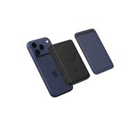 Belkin BoostCharge Batería Externa Carga Rápida 10000mAh, Power Bank Delgado de 15W con Certificación Qi2, Anillo Magnético, 2 Puertos USB-C y Cable USB C, Bateria Portatil para iPhone, Galaxy, Negro