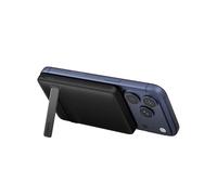 Belkin BoostCharge Batería Externa Carga Rápida Qi2 15W, Power Bank 5000mAh Magnética, Soporte Abatible y Cable USB C, Batería Portátil para iPhone, AirPods, Samsung Galaxy, Pixelsnap y iPad, Negro