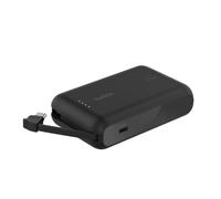 Belkin BoostCharge Batería Externa 10000 mAh con Cable USB-C - Negro