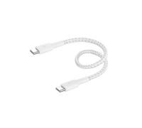 Belkin Cable trenzado USB-C a USB-C BoostCharge 15 cm USB 2.0 Blanco
