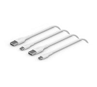 Belkin BoostCharge Cable USB-C a USB-A 1m Blanco Pack 2 Unidades