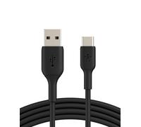 Cable usb tipo c a usb tipo a belkin 2m - macho - macho - negro