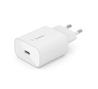 Belkin BoostCharge cargador de pared de 25 W con PPS, cargador USB C, USB-C Power Delivery, carga rápida para iPhone 16, 15, teléfonos de Samsung Galaxy, Galaxy Tab, Note, iPad y Pixel entre otros