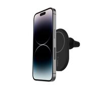 Belkin BoostCharge Cargador Magnético para coche con soporte, Compatible con Smartphones con MagSafe, la serie iPhone 17, iPhone Air, iPhone 16, Pixelsnap (cable incluidos)