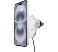 Belkin BoostCharge Pro Cargador Magnético Inalámbrico para Coche con Qi2 de 15W, Cargador inalámbrico Compatible con MagSafe para iPhone Series 17, Air y más, Cable USB-C a USB-C de 1,5m incluidos
