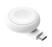 Belkin BoostCharge Pro Cargador USB-C Portátil para Apple Watch, Carga Rápida USB-C con certificación MFi para Apple Watch Series 11, 10, 9, Ultra, MacBook, iPhone 17 y Otros - Blanco