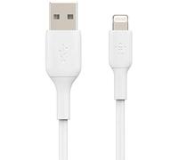 Belkin Cable Lightning Boost Charge – MFi para iPhone, iPad y AirPods, Blanco 2 m