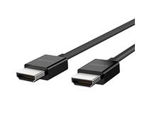 Belkin Cable HDMI 2.1 de alta velocidad Ultra (4K, Dolby Vision HDR, óptimo para Apple TV, 2 metros) - negro