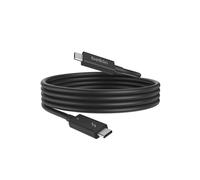 Belkin Cable Thunderbolt 4 (1 m, cable de alimentación de 3.3 pies), cable USB-C a USB-C con suministro de energía de 100 W, compatible con USB 4, compatible con Thunderbolt 3, MacBook Pro, eCPU y más
