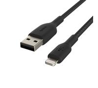 BELKIN - cable - TRENZADO A-LTG 0.15M, BLK - TRENZADO