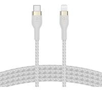 Belkin cable trenzado usb-c a lightning de 2 m boostcharge pro flex, c
