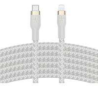 Belkin cable trenzado usb-c a lightning de 3 m boostcharge pro flex, c
