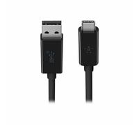 Belkin - Cable USB 3.1 de USB-C a USB-A Compatible con Samsung S9 / S9+, 1 m, Color Negro