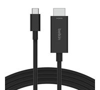 Belkin AVC012bt2MBK 2 m USB Tipo C HDMI Negro