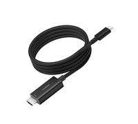 Belkin cable USB tipo C a HDMI 2.1 de 2 m, vídeo en 8K a 60 Hz o 4K a 144 Hz, HDR, HBR3, DSC, HDCP 2.2, para MacBook, iPad Pro y otros dispositivos USB-C